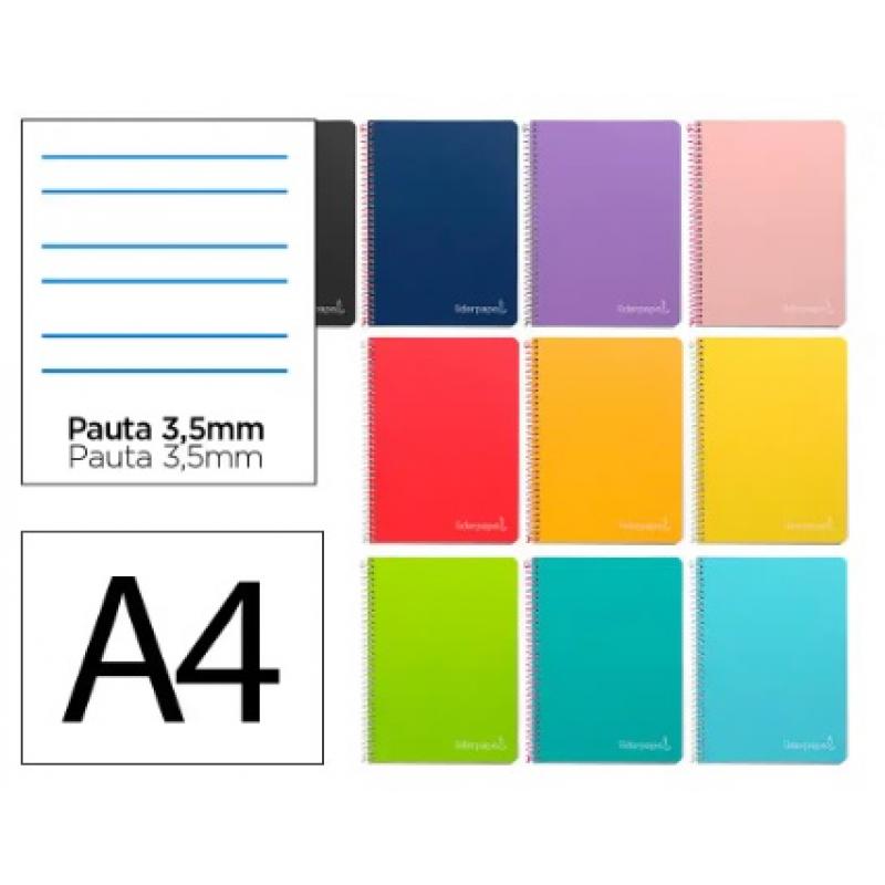 cuaderno-espiral-liderpapel-a4-witty-tapa-dura-80h-90gr-rayado-montessori-35mm-colores-surtidos