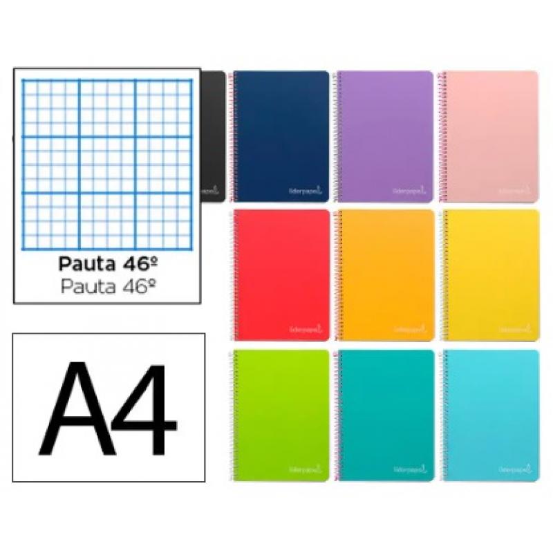 cuaderno-espiral-liderpapel-a4-witty-tapa-dura-80h-90gr-rayado-nº46-colores-surtidos