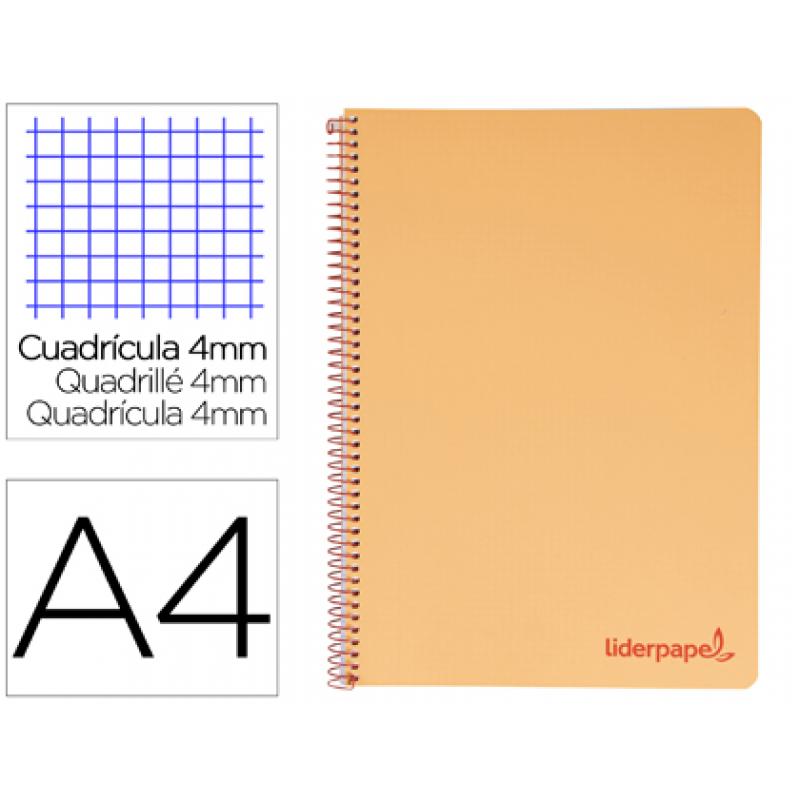 cuaderno-espiral-liderpapel-a4-wonder-tapa-plastico-80h-90gr-cuadro-4mm-con-margen-color-naranja