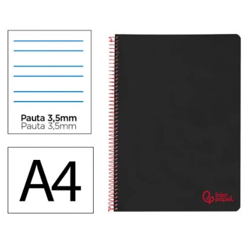 cuaderno-espiral-liderpapel-a4-wonder-tapa-plastico-80h-90gr-pauta-ancha-35mm-c-margen-color-negro