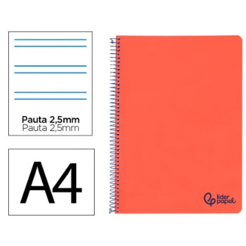 cuaderno-espiral-liderpapel-a4-wonder-tapa-plastico-80h-90gr-pauta-estrecha-25mm-c-margen-color-rojo