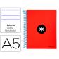 cuaderno-espiral-liderpapel-a5-micro-antartik-tapa-forrada-120h-100-gr-horizontal-5-bandas-6-taladros-color-rojo