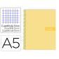 cuaderno-espiral-liderpapel-a5-micro-crafty-tapa-forrada-120h-90-gr-cuadro-5mm-5-bandas6-taladros-color-amarillo