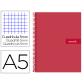 cuaderno-espiral-liderpapel-a5-micro-crafty-tapa-forrada-120h-90-gr-cuadro-5mm-5-bandas6-taladros-color-rojo