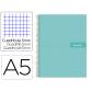 cuaderno-espiral-liderpapel-a5-micro-crafty-tapa-forrada-120h-90-gr-cuadro-5mm-5-bandas6-taladros-color-turquesa
