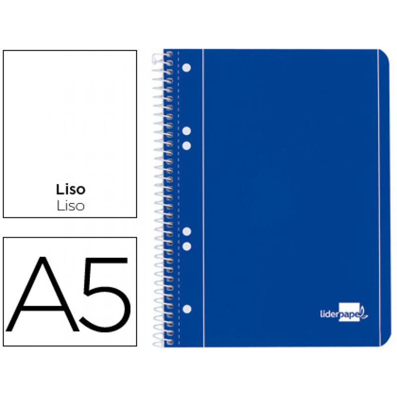 cuaderno-espiral-liderpapel-a5-micro-serie-azul-tapa-blanda-80h-75-gr-liso-6taladros-azul