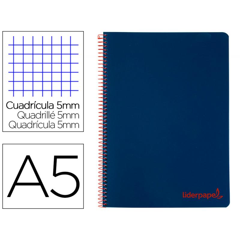 cuaderno-espiral-liderpapel-a5-micro-wonder-tapa-plastico-120h-90g-cuadro-5mm-5-bandas-6-taladros-color-azul-marino