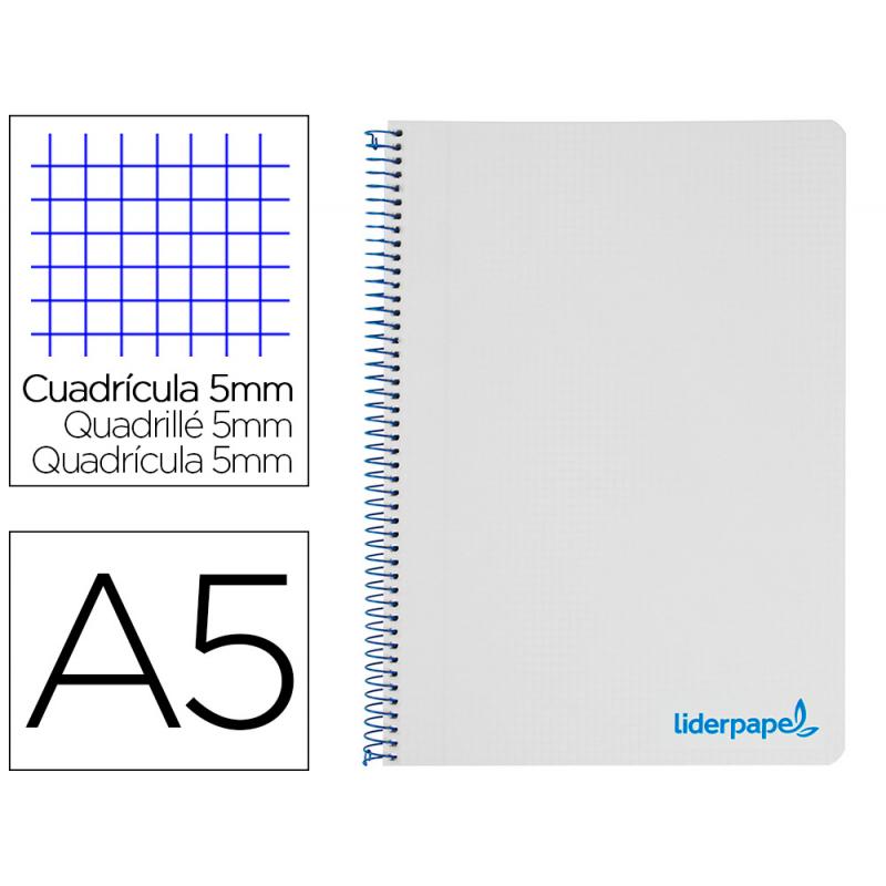 cuaderno-espiral-liderpapel-a5-micro-wonder-tapa-plastico-120h-90g-cuadro-5mm-5-bandas-6-taladros-color-gris