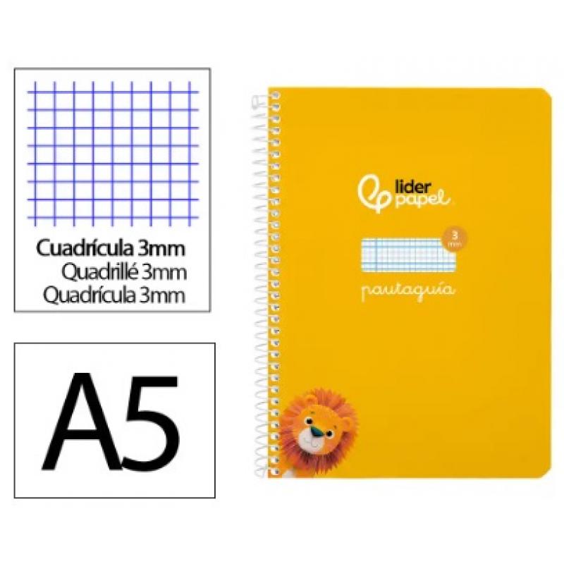 cuaderno-espiral-liderpapel-a5-pautaguia-tapa-blanda-40h-75-gr-cuadriculada-pautado-3mm-color-amarillo