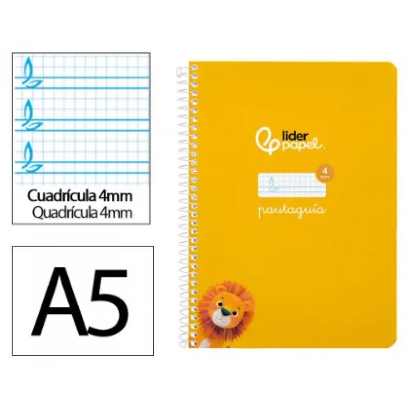 cuaderno-espiral-liderpapel-a5-pautaguia-tapa-blanda-40h-75-gr-cuadriculada-pautado-4mm-color-amarillo