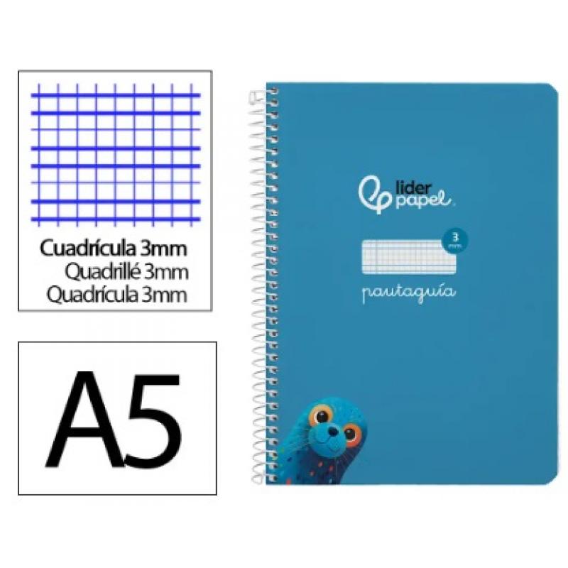 cuaderno-espiral-liderpapel-a5-pautaguia-tapa-dura-80h-90-gr-cuadriculada-pautado-3mm-color-azul
