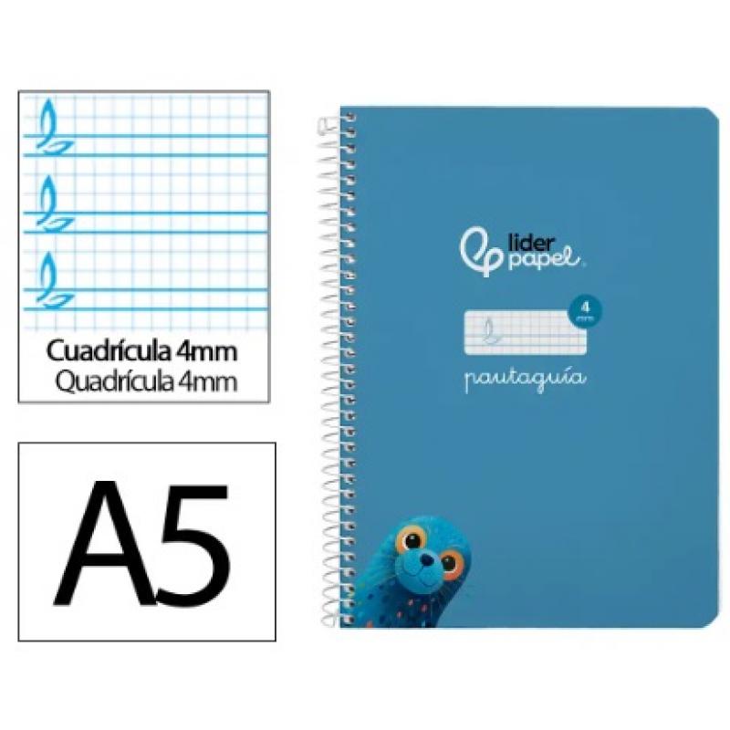 cuaderno-espiral-liderpapel-a5-pautaguia-tapa-dura-80h-90-gr-cuadriculada-pautado-4mm-color-azul