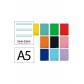 Cuaderno espiral LIDERPAPEL cuarto smart tapa blanda 80h 75gr pauta 2,5mm con margen colores surtidos