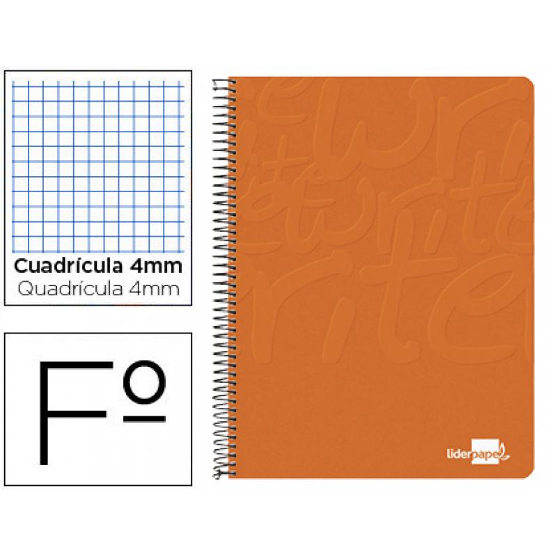 cuaderno-espiral-liderpapel-folio-write-tapa-blanda-80h-60gr-cuadro-4mm-con-margen-color-naranja