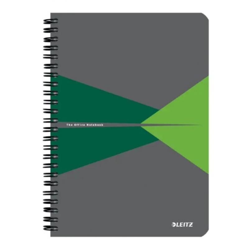 cuaderno-espiral-wiro-leitz-officetapas-de-carton-90-hojas-cuadricula-5-din-a5-verde-90-hojas-80g-m2-fsc-ecol-label