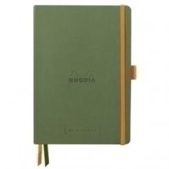 Cuaderno Goalbook Rhodia Sauge Micro.Tapa Polipiel A5 120H 90G Puntos Dots