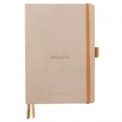 Cuaderno Goalbook Rhodia Touche De Rose Micro.Tapa Polipiel A5 120H 90G Puntos Dots