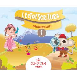 Cuaderno Lectorescritura 2 Pauta Montessori, Ed. EDEBE