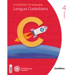 Cuaderno Lengua 2-4ºprimaria. Construyendo Mundos 2023, Ed. SANTILLANA