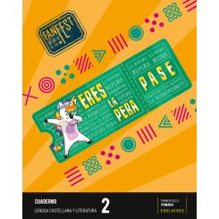 Cuaderno Lengua 2ºep 23 Fanfest, Ed. EDELVIVES