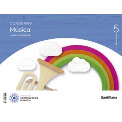 Cuaderno Musica Acordes 5 Primaria, Ed. SANTILLANA