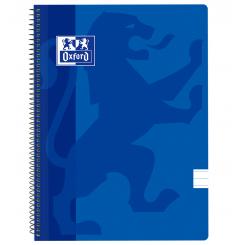 Cuaderno Oxford School Classic T. Plástico Fº 80H 1 Línea C/M - Azul Marino