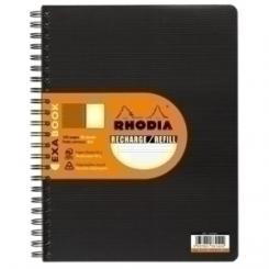 Cuaderno-Recambio Clairefontaine Exabook Rhodia A4+ 160H 5X5