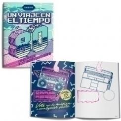 Cuaderno Rubio 20,4X26,6 Ilustracion Y Lettering Un Viaje En El Tiempo Los 80