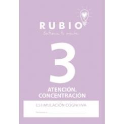 Cuaderno Rubio A4 Estimulacion Cognitiva Atencion Nº 3