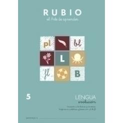Cuaderno Rubio A4 Lengua Evolucion 5
