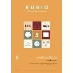 Cuaderno Rubio A4 Matematic. Evolucion 5