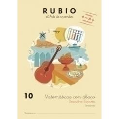 Cuaderno Rubio A4 Matematicas Abaco 10