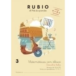 Cuaderno Rubio A4 Matematicas Abaco 3