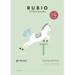 Cuaderno Rubio A4 Vacaciones 3º Primaria
