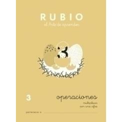 Cuaderno Rubio A5 Operaciones Y Problemas Nº 3