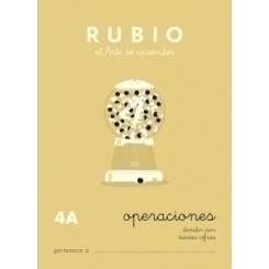 Cuaderno Rubio A5 Operaciones Y Problemas Nº 4A