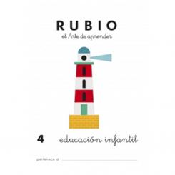 Cuaderno Rubio Educación Infantil 4