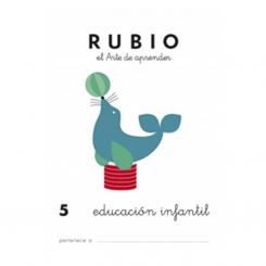 Cuaderno Rubio Educación Infantil 5