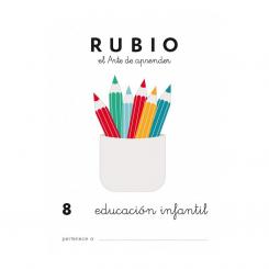 Cuaderno Rubio Educación Infantil 8