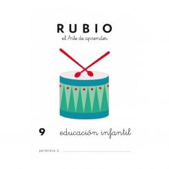 Cuaderno Rubio Educación Infantil 9