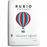 Cuaderno Rubio Educ.Infantil 2