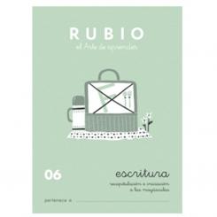 Cuaderno Rubio Escritura 06