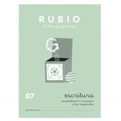 Cuaderno Rubio Escritura 07