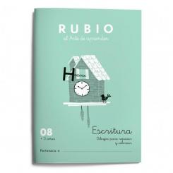 Cuaderno Rubio Escritura 08