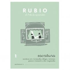 Cuaderno Rubio Escritura 1