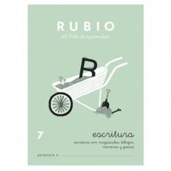 Cuaderno Rubio Escritura 7