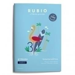 Cuaderno Rubio (Gallego) Vacacions 3º Prim.