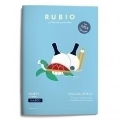 Cuaderno Rubio (Gallego) Vacacions Inf.+5 Años