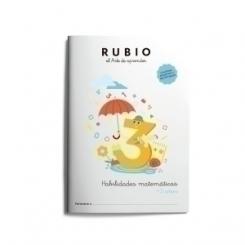 Cuaderno Rubio Habilidades Matematicas +3 Años