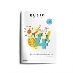 Cuaderno Rubio Habilidades Matematicas +4 Años
